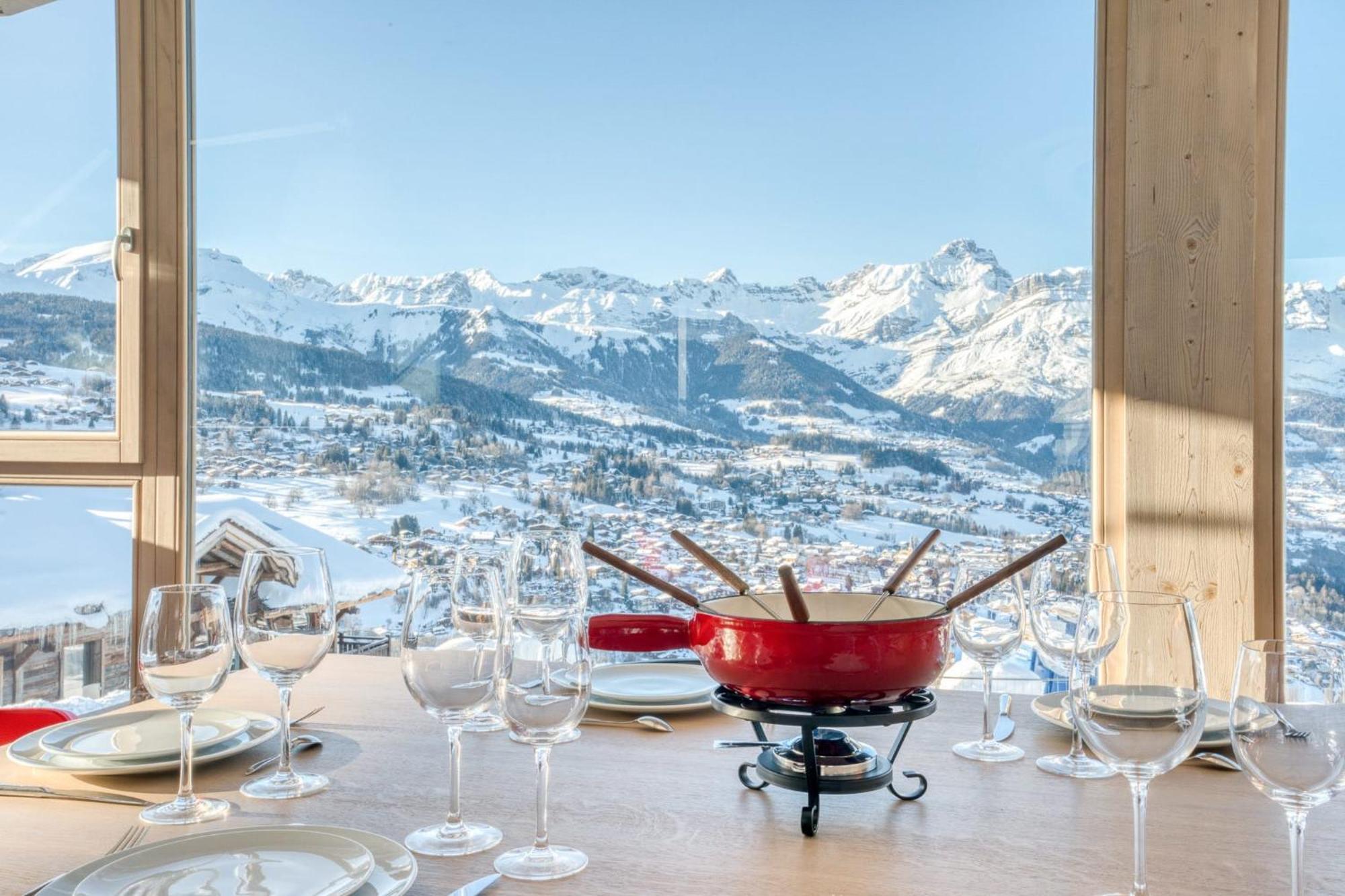 Chalet Intages Combloux Esterno foto